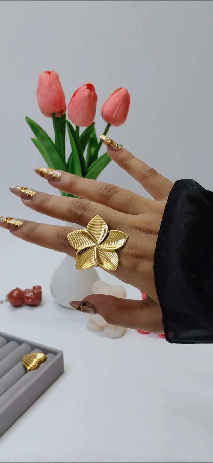 floral ring
